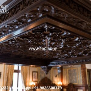 Wooden Ceiling Design Living Room Ceiling Design 2026 No-555