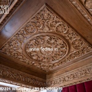 Wooden Ceiling Design False Ceiling Paint Ideas No-601