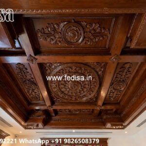 Wooden Ceiling Design Putty Ceiling Design No-621