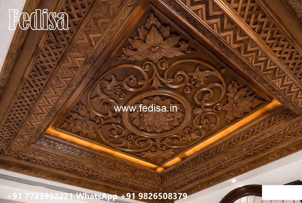 Wooden Ceiling Design Simple Ceiling Design For Shop No-637