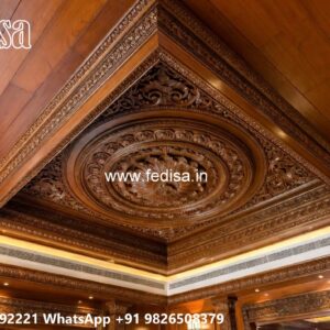 Wooden Ceiling Design Hall Pop Design 2026 No-670