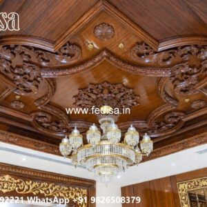 Wooden Ceiling Design Cornish Pop Design No-737