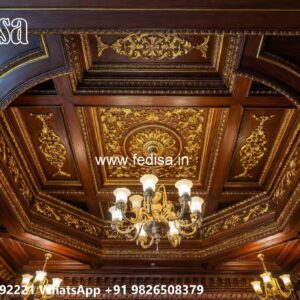 Wooden Ceiling Design False Ceiling Designs For Living Room With 2 Fans No-768