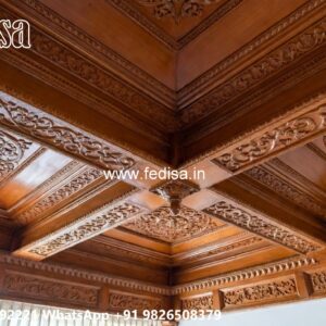 Wooden Ceiling Design Pop Ke Simple Design No-782