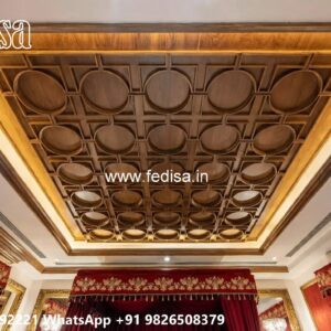 Wooden Ceiling Design L Box False Ceiling No-790