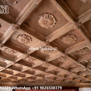 Wooden Ceiling Design Normal False Ceiling Design No-812