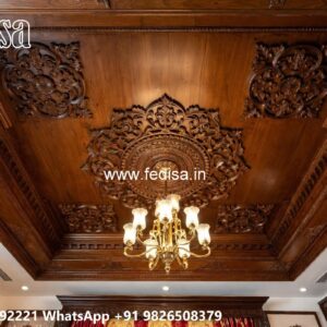 Wooden Ceiling Design Pop Design For Hall Price No-827