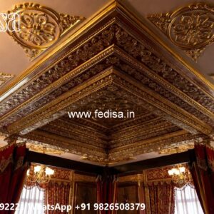 Wooden Ceiling Design Gypsum Design For Sitting Room No-839