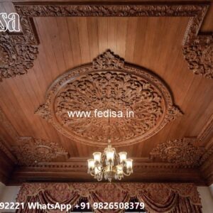 Wooden Ceiling Design High Ceiling Ideas No-889