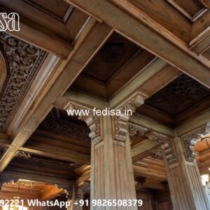 Wooden Ceiling Design Entrance Ceiling Design No-904