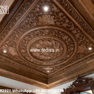 Wooden Ceiling Design Plaster Of Paris Simple Design For Living Room No-977