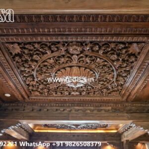 Wooden Ceiling Design Best False Ceiling Design For Hall With Two Fans No-1021