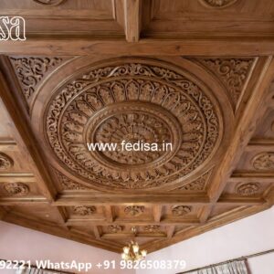 Wooden Ceiling Design Acoustic Ceiling Design No-1068