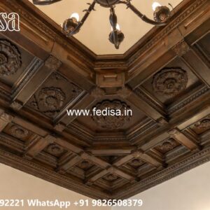 Wooden Ceiling Design Modern Pop Plus Minus Design For Porch No-1096