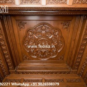 Wooden Ceiling Design Plain Ceiling Design For Bedroom No-1097