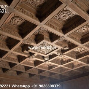 Wooden Ceiling Design Pop Dining Design No-1101