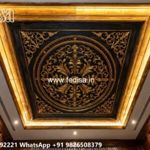 Wooden Ceiling Design Pop Bed Design No-1141