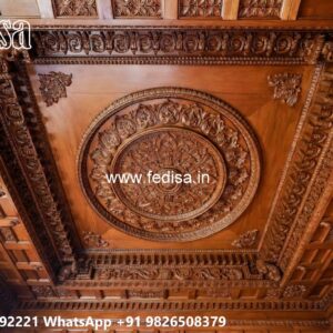 Wooden Ceiling Design Plaster Of Paris Design For Bedroom No-1156