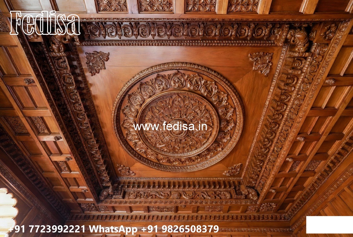 Wooden Ceiling Design Plaster Of Paris Design For Bedroom No-1156