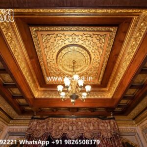 Wooden Ceiling Design Minus Plus Pop Design New 2026 No-1173