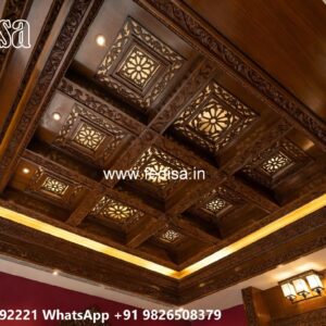 Wooden Ceiling Design Porch Down Ceiling Design No-1179