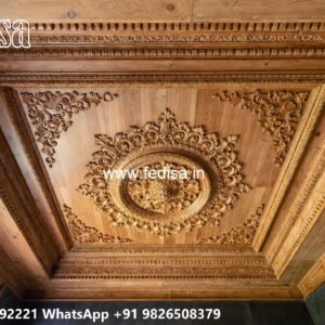Wooden Ceiling Design Duplex Ceiling Design No-1186