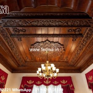 Wooden Ceiling Design Pop Design Border No-1198