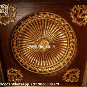 Wooden Ceiling Design Top Pop Design For Hall No-1199