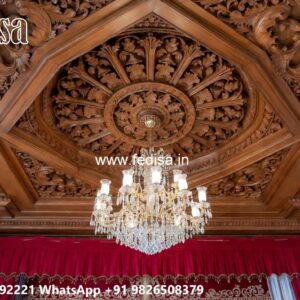 Wooden Ceiling Design Pop Design For Concealed Light No-1211