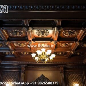 Wooden Ceiling Design Pop Design Simple For Hall No-1218