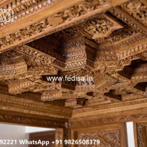 Wooden Ceiling Design Minus Plus Ceiling No-1269