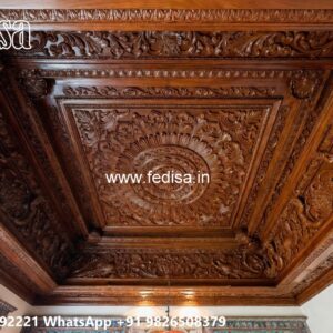 Wooden Ceiling Design 3d Ceiling Design Living Room No-1270