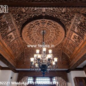 Wooden Ceiling Design Washroom Pop Design No-1275