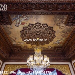 Wooden Ceiling Design Chhath Ke Pop Ke Design No-1278