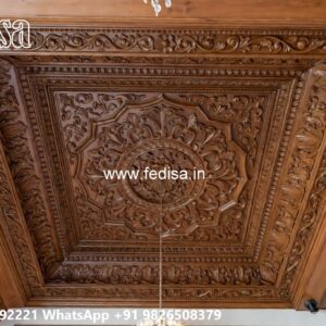 Wooden Ceiling Design Border Ceiling Corner Design No-1286