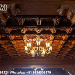 Wooden Ceiling Design Round Ceiling Design For Bedroom No-1291