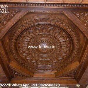 Wooden Ceiling Design Pop Design Cornice Molding No-1318