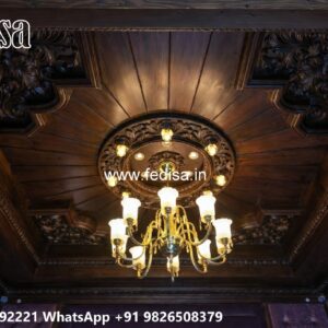 Wooden Ceiling Design Fall Ceiling Room No-1337