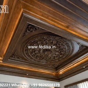 Wooden Ceiling Design Jali False Ceiling Design No-1379