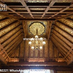 Wooden Ceiling Design Pop Hall Ceiling Design 2026 No-1386