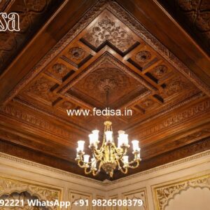 Wooden Ceiling Design Ceiling Lcd Design No-1412