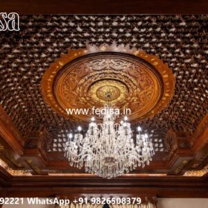 Wooden Ceiling Design Living Room False Ceiling Design Ideas No-1431