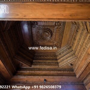 Wooden Ceiling Design Porch Pop Simple Design No-1433