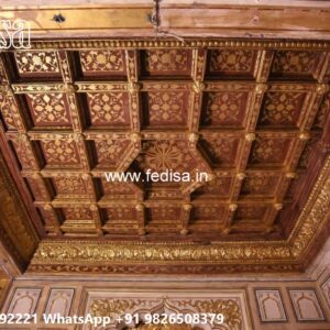 Wooden Ceiling Design Washroom Ceiling Design 2026 No-1434