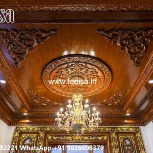 Wooden Ceiling Design Fiber Ceiling Design For Bedroom No-1446