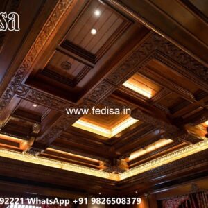 Wooden Ceiling Design Pop Chhat Ka Design No-1447