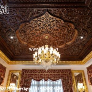 Wooden Ceiling Design False Ceiling Designer Near Me No-1458
