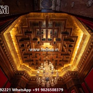 Wooden Ceiling Design Stylish Ceiling Design No-1468
