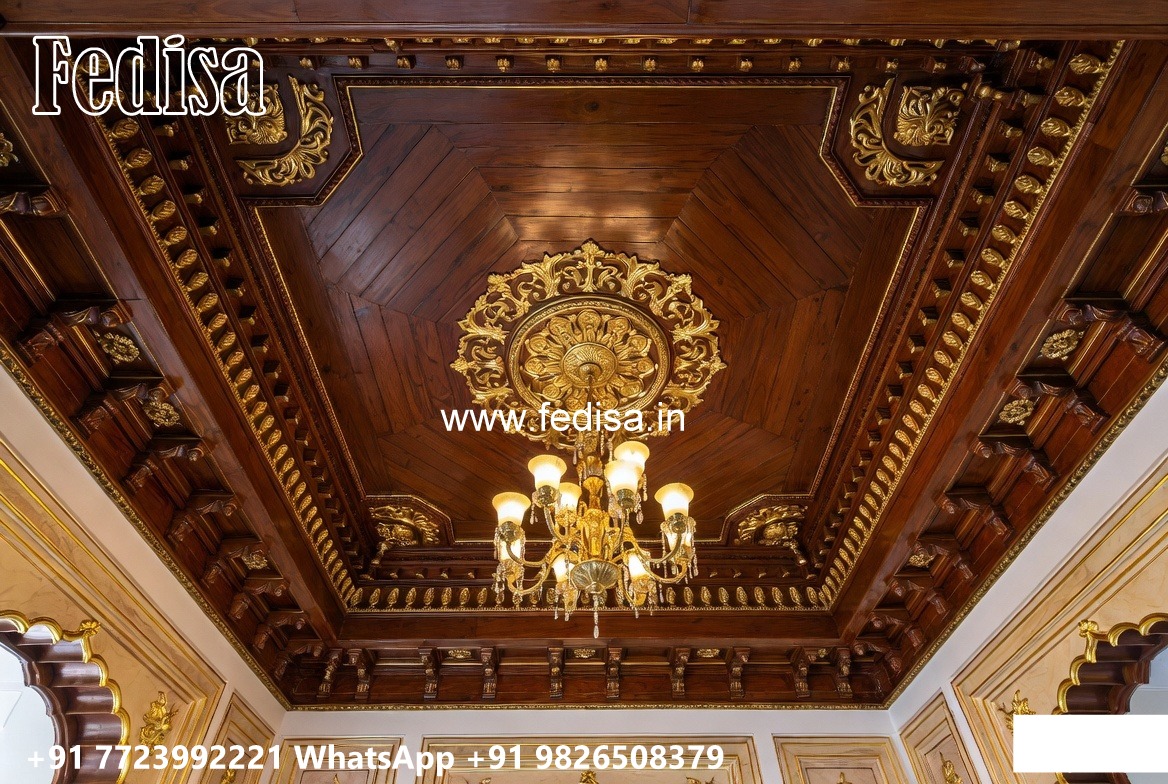 Wooden Ceiling Design Room False Ceiling Design 2026 No-1472