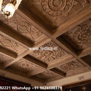 Wooden Ceiling Design Simple Down Ceiling Design No-1482